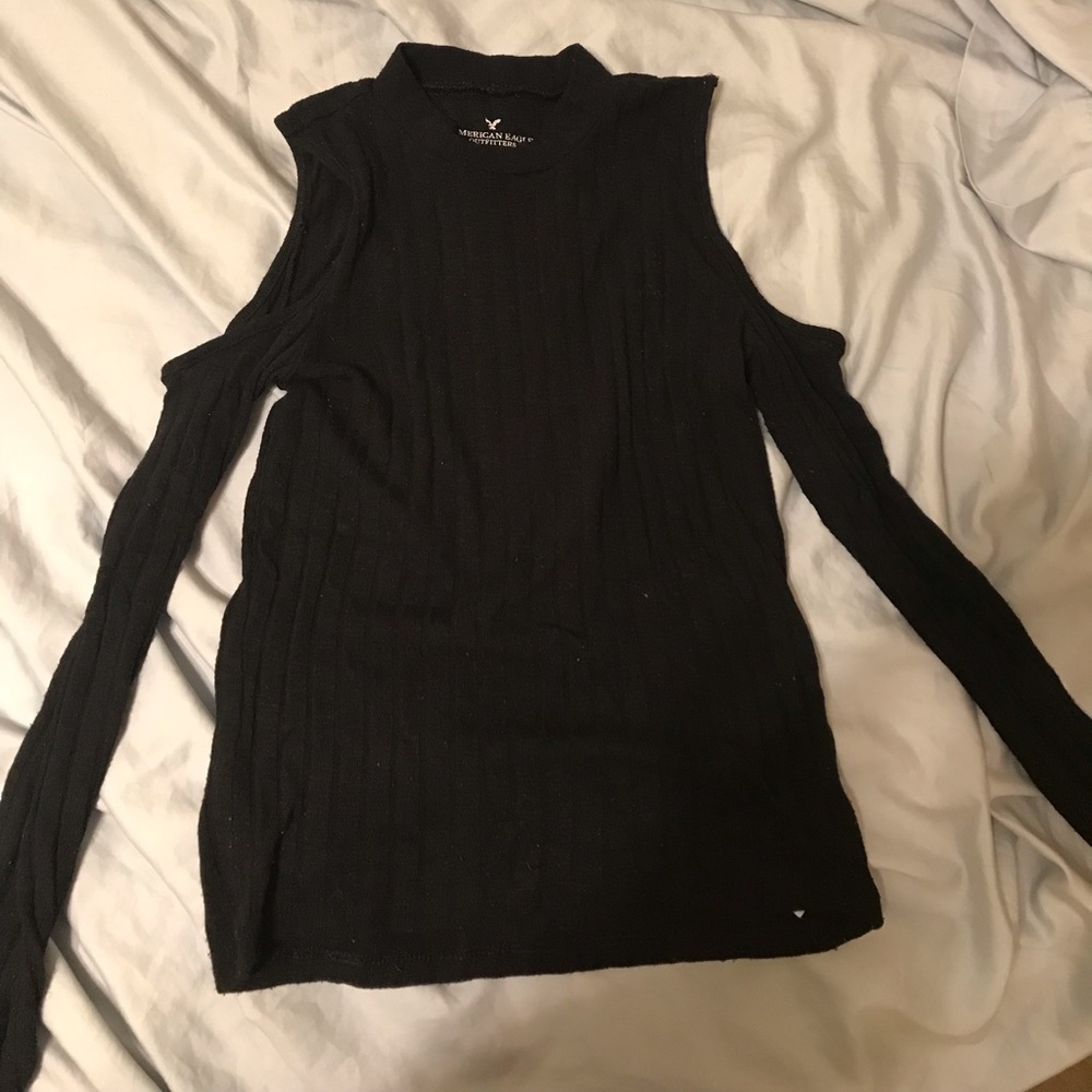 bare shoulder sweater